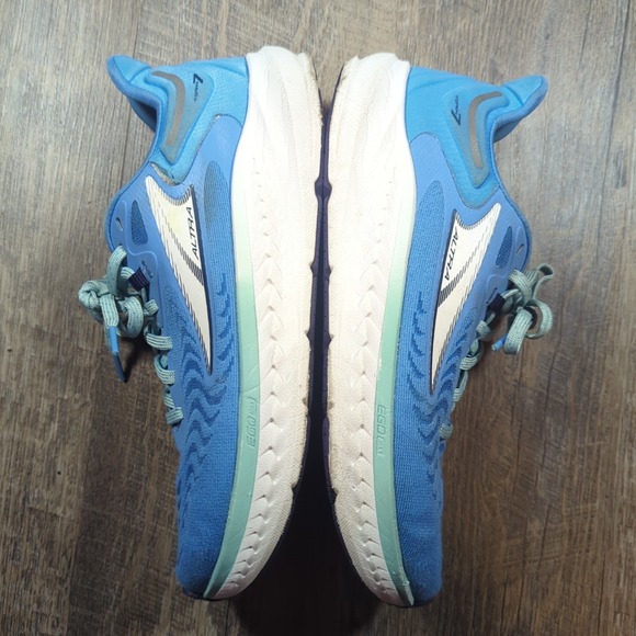 ALTRA Torin 7 Blue White Athletic Sneakers Active Running Shoes WOMEN'S Size 8.5 - Picture 10 of 13